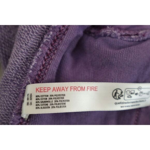 FP Movement OB1814649 Women's Sz XS Washed Super Berry Purple All Star Shorts - Picture 4 of 11